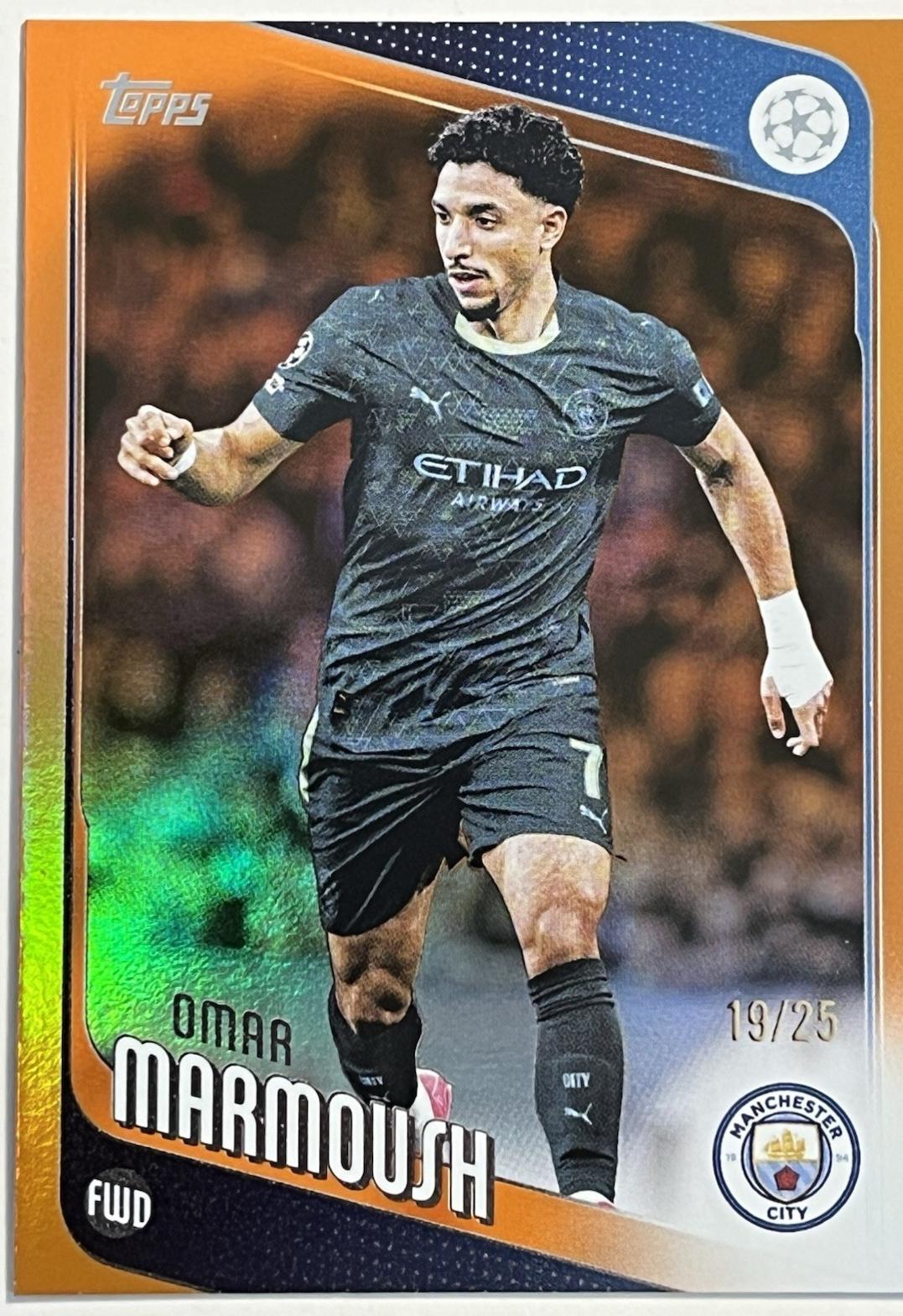 Omar Marmoush [Orange Foil] #80
