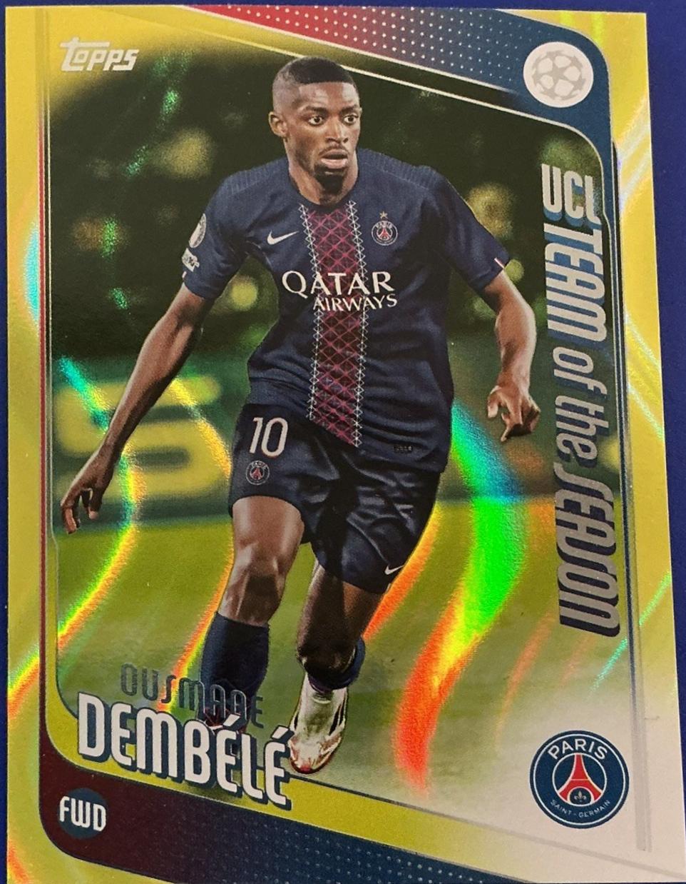 Ousmane Dembele [Neon Yellow Flowfractor] #3