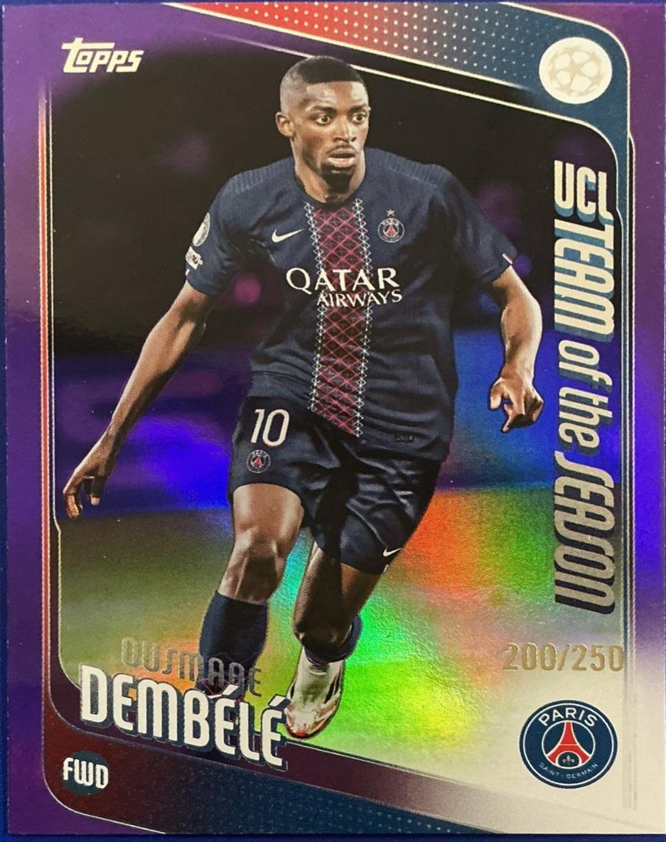 Ousmane Dembele [Purple Foil] #3