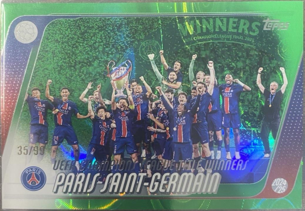 Paris Saint-Germain [Green Foil] #166
