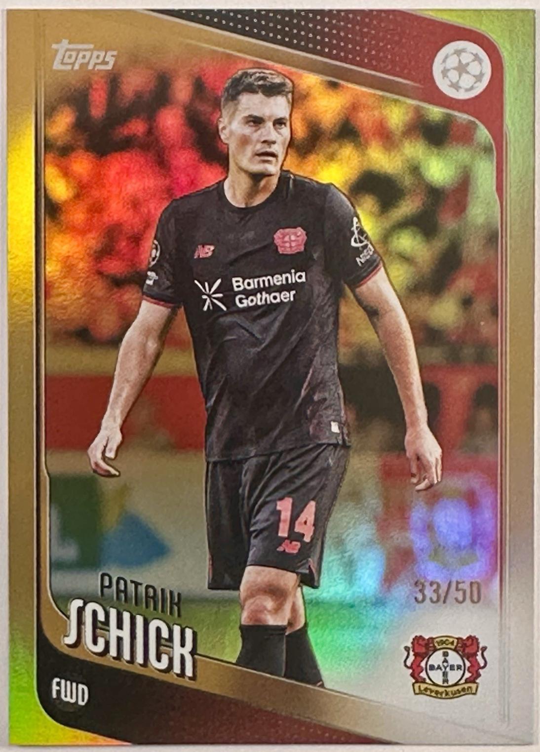 Patrik Schick [Gold Foil] #153