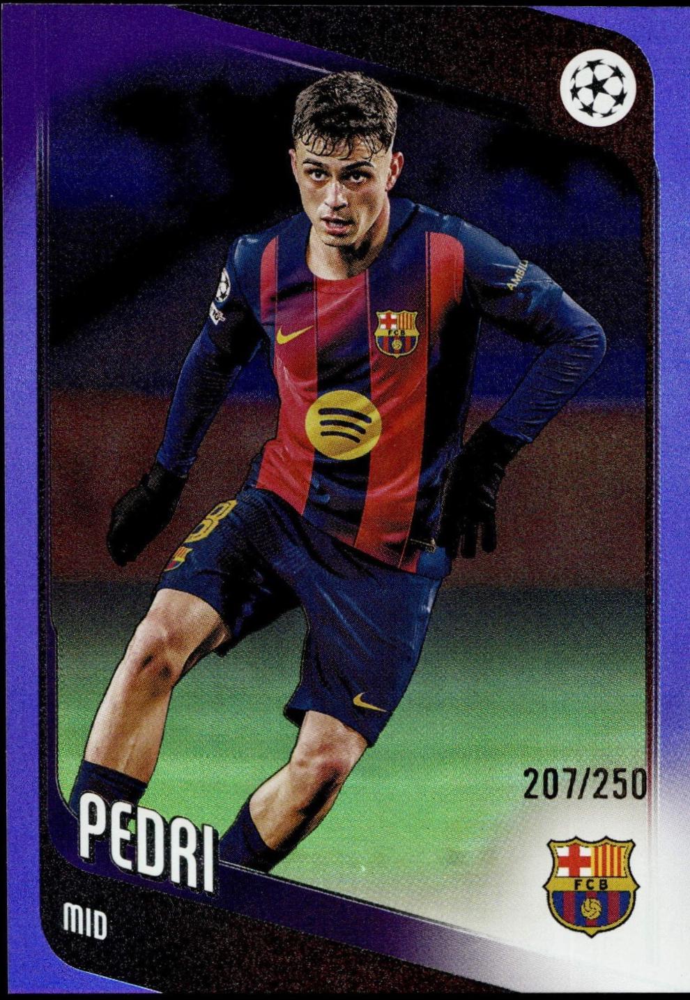 Pedri [Purple] #196