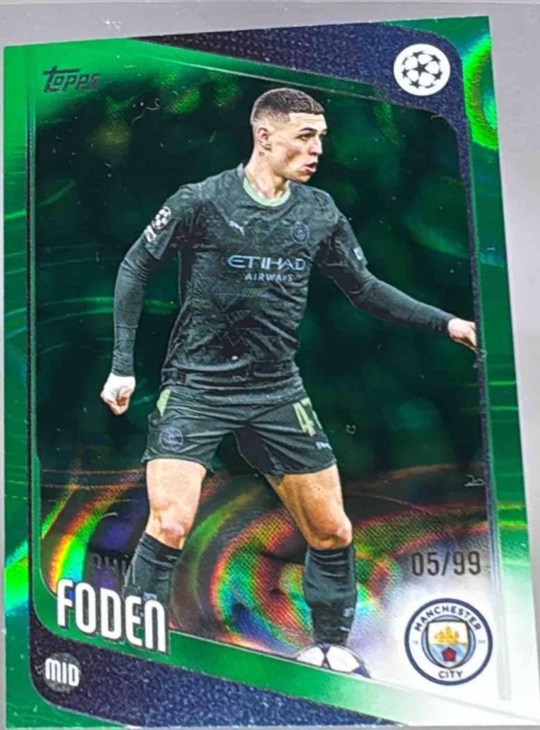 Phil Foden [Green Raindrops] #103