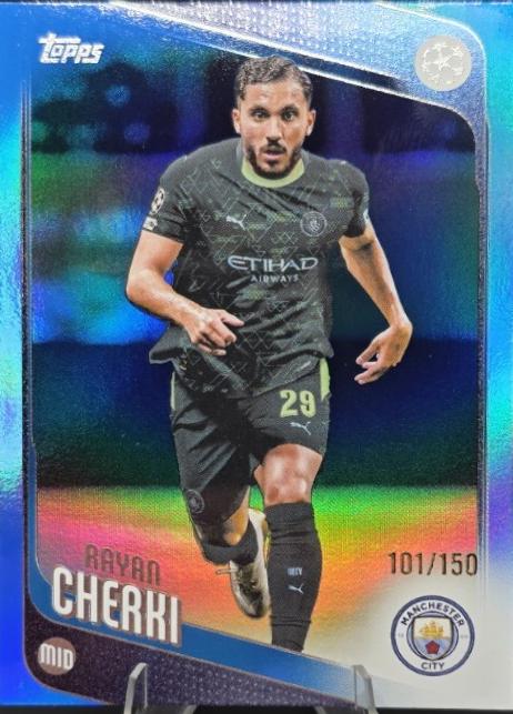 Rayan Cherki [Blue Foil] #1