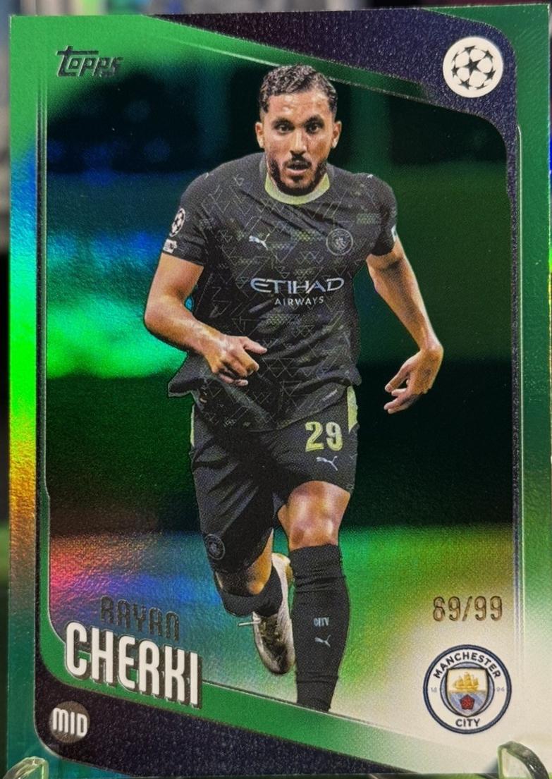 Rayan Cherki [Green Foil] #1