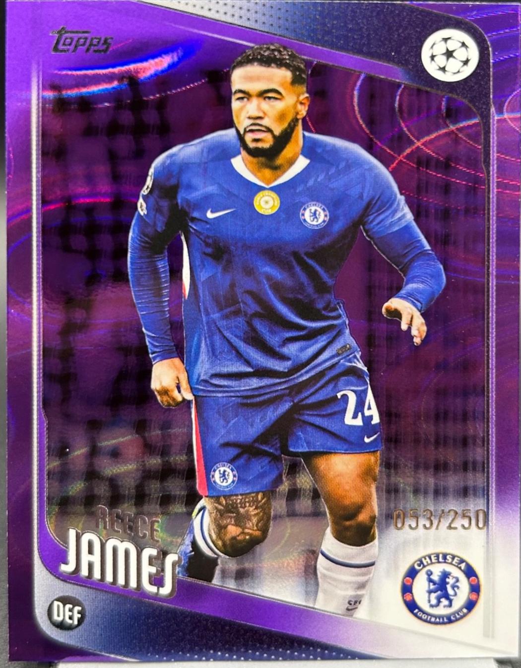 Reece James [Purple Foil] #70