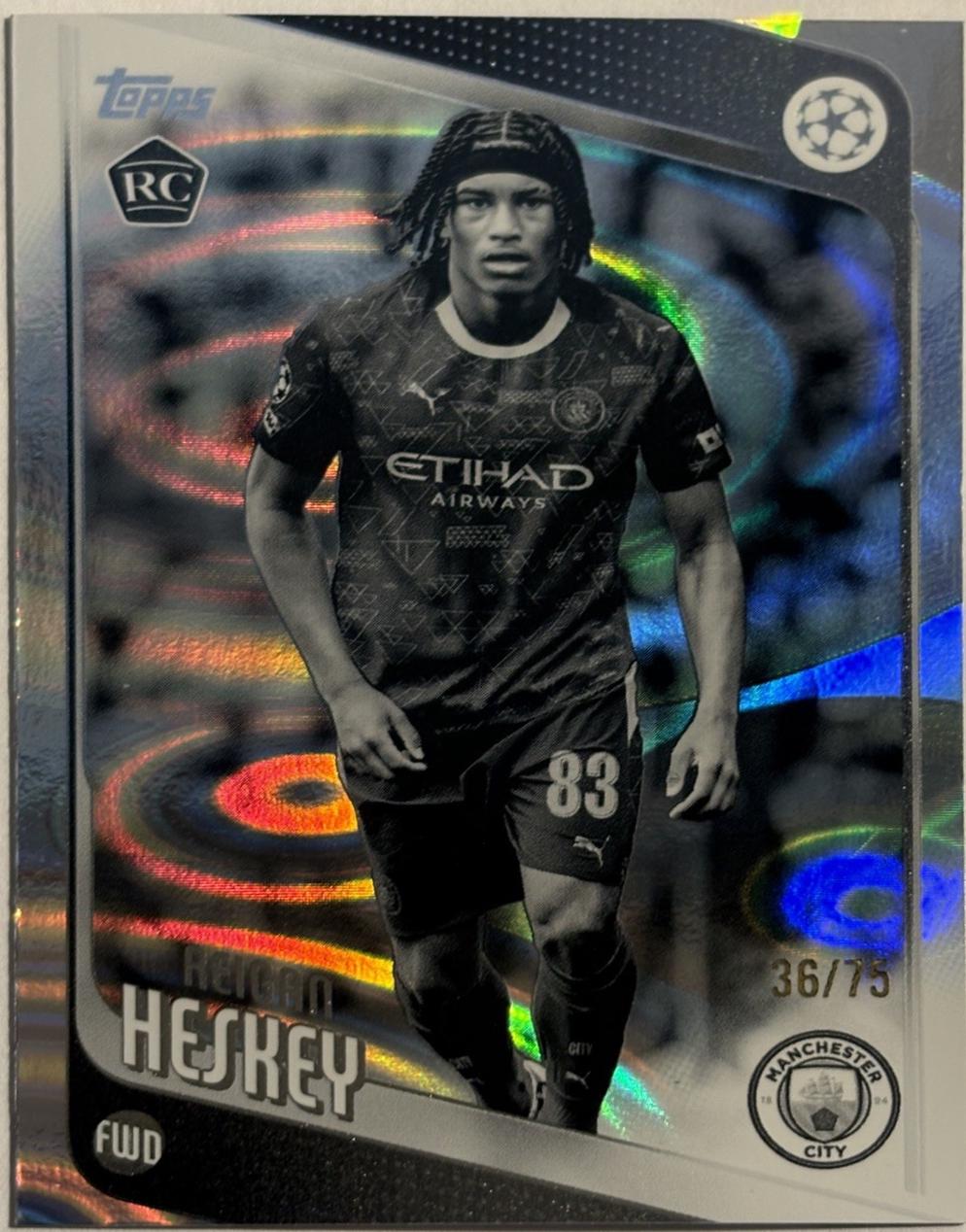 Reigan Heskey [Black White] #142