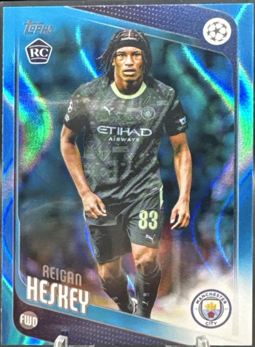 Reigan Heskey [Neon Blue Flowfractor] #142
