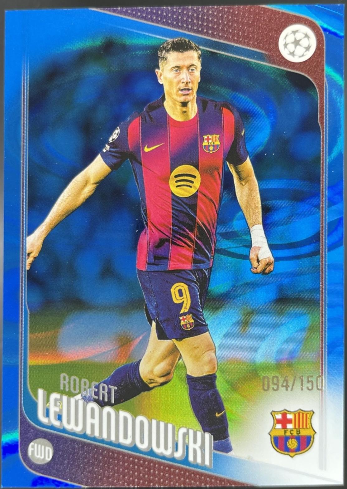 Robert Lewandowski [Blue Raindrops] #54