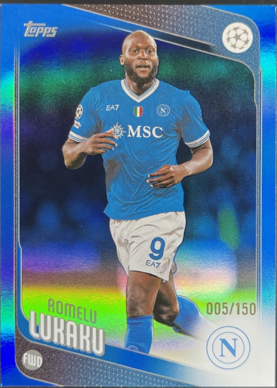 Romelu Lukaku [Blue Foil] #76