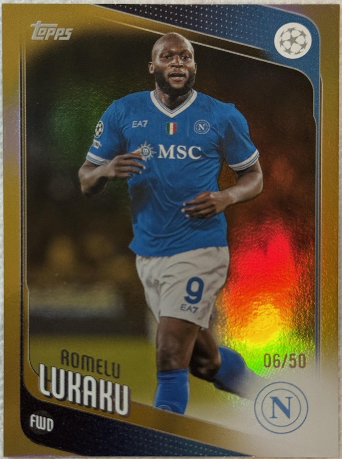 Romelu Lukaku [Gold Foil] #76
