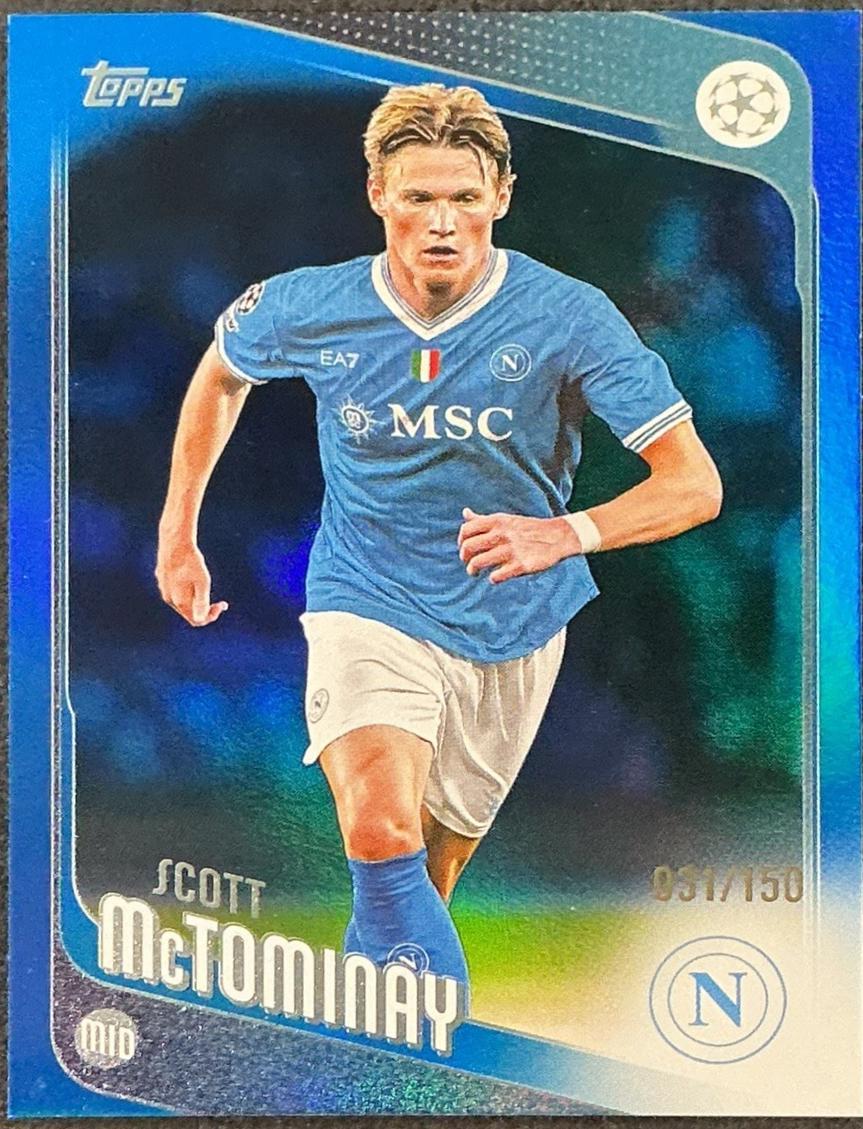 Scott McTominay [Blue Foil] #41