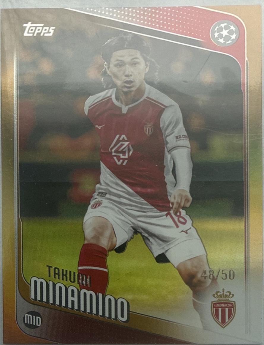 Takumi Minamino [Gold Foil] #123
