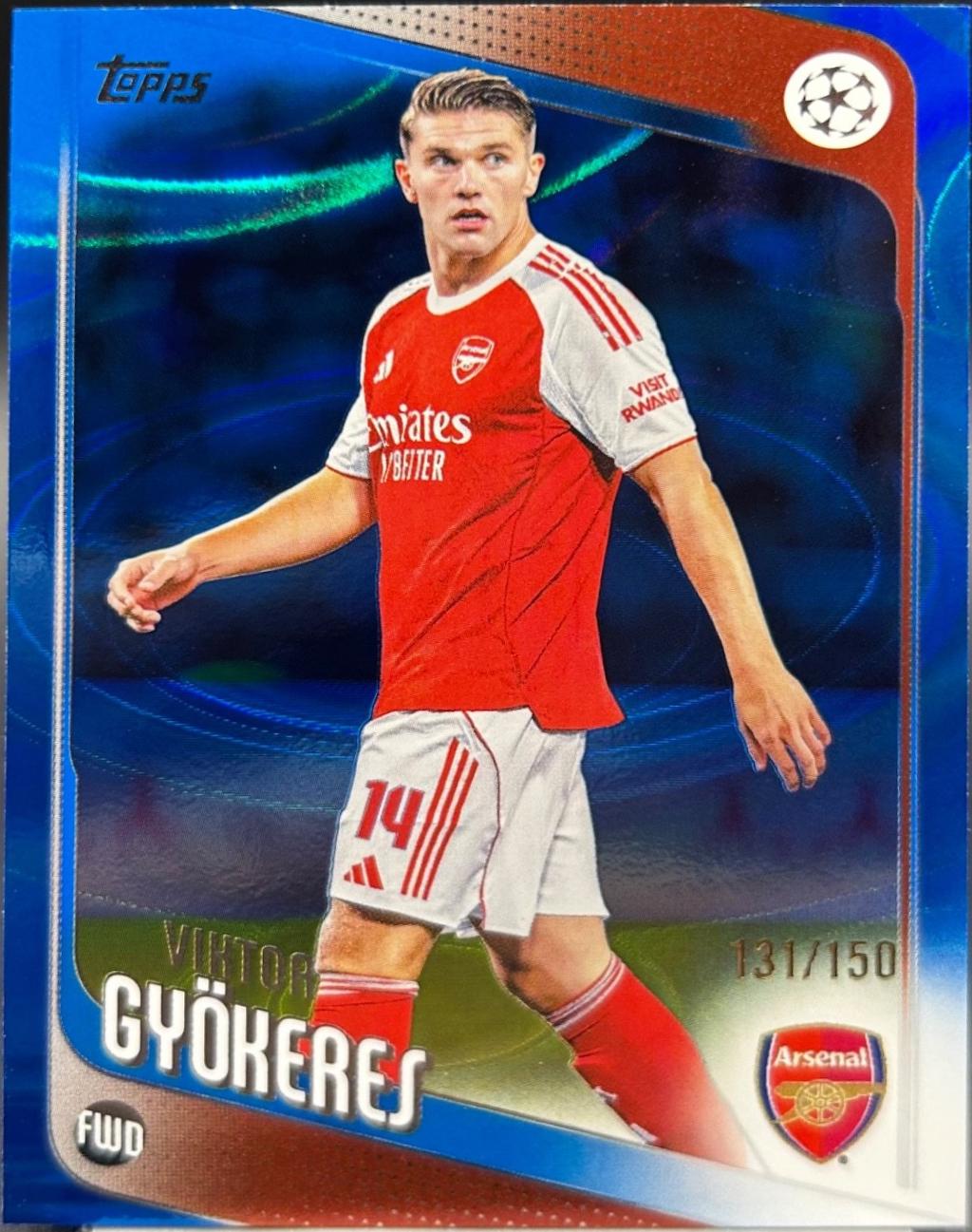 Viktor Gyokeres [Blue Foil] #42