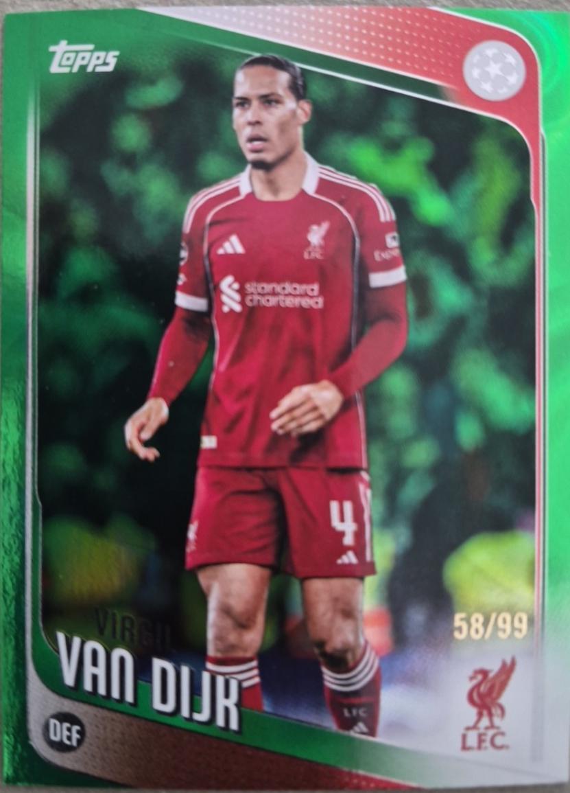 Virgil van Dijk [Green Foil] #79