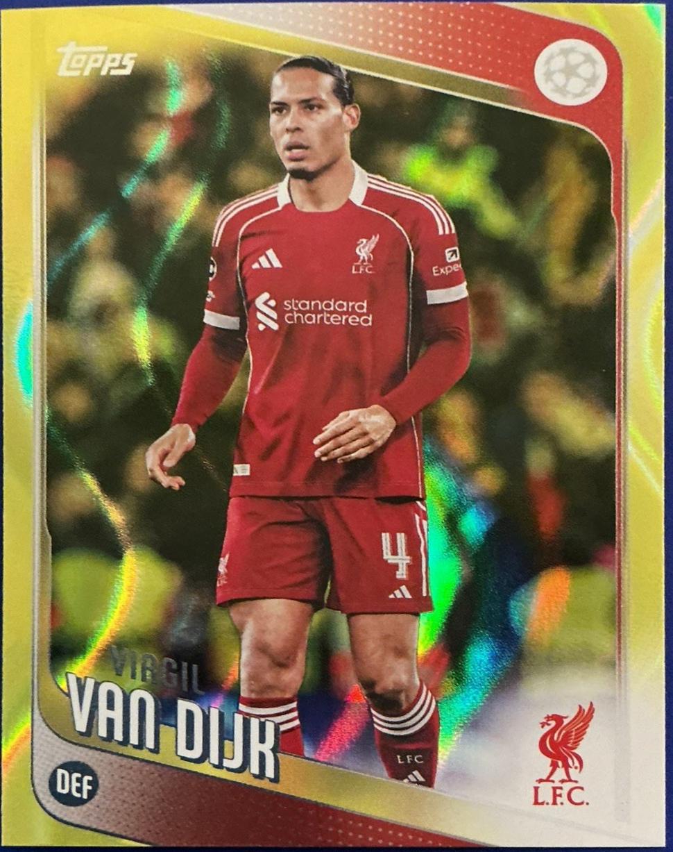 Virgil van Dijk [Neon Yellow Flowfractor] #79