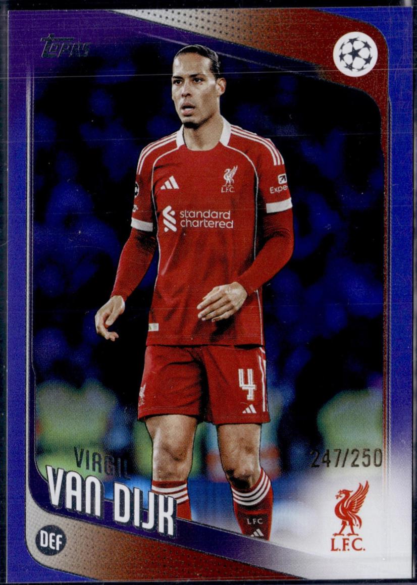 Virgil van Dijk [Purple Foil] #79