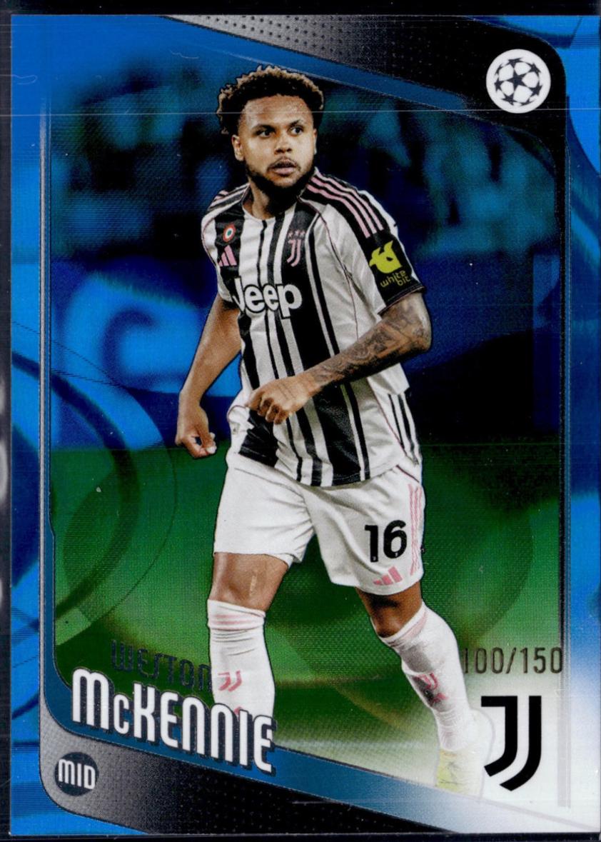 Weston McKennie [Blue Raindrops] #15