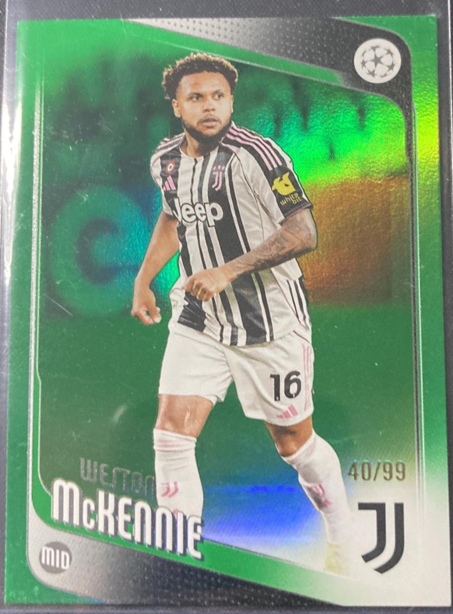 Weston McKennie [Green Foil] #15