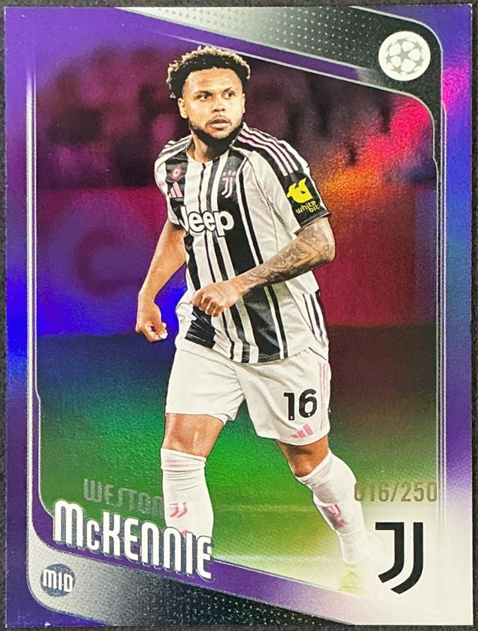 Weston McKennie [Purple Foil] #15