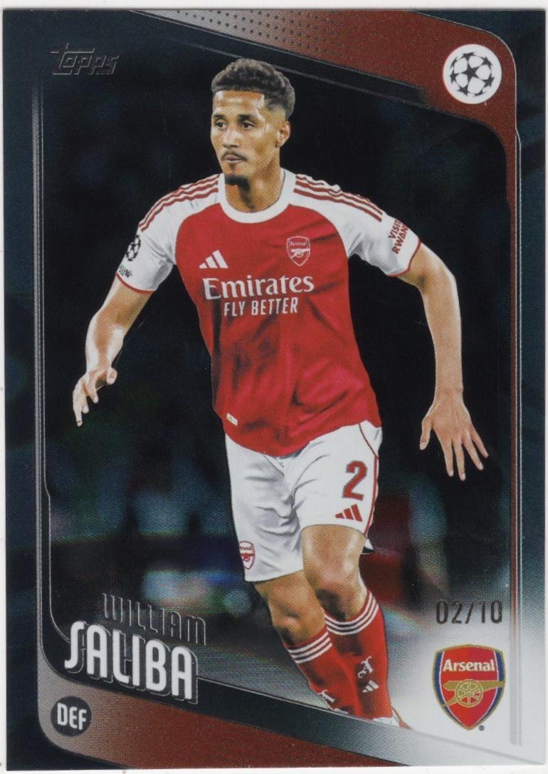 William Saliba [Black Raindrops] #113
