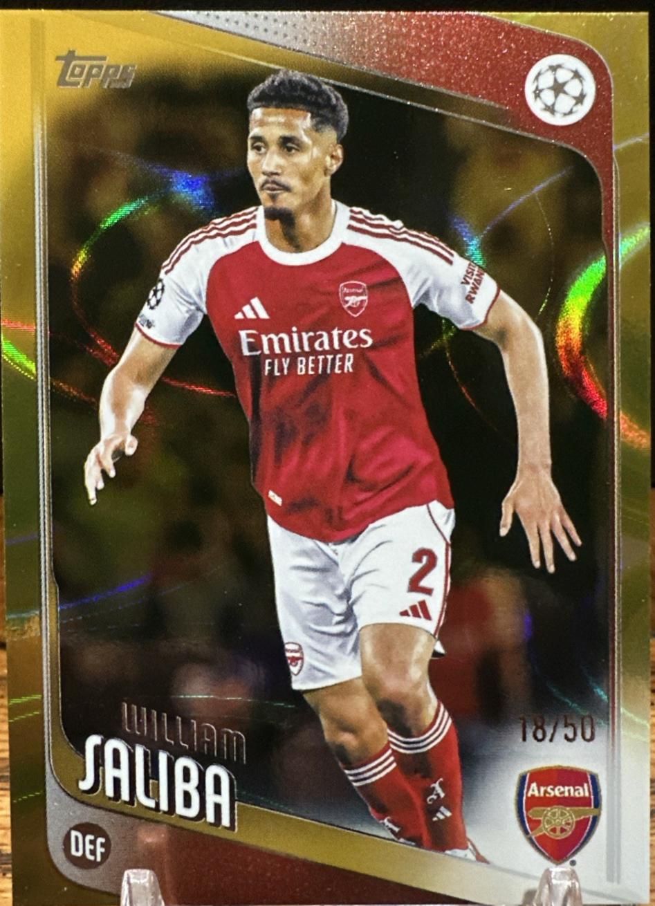 William Saliba [Gold] #113