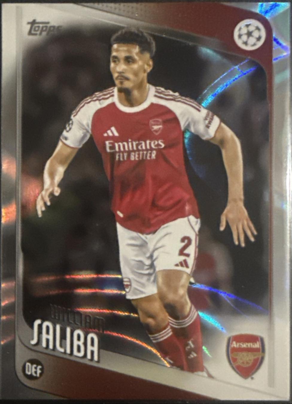 William Saliba [Raindrops] #113