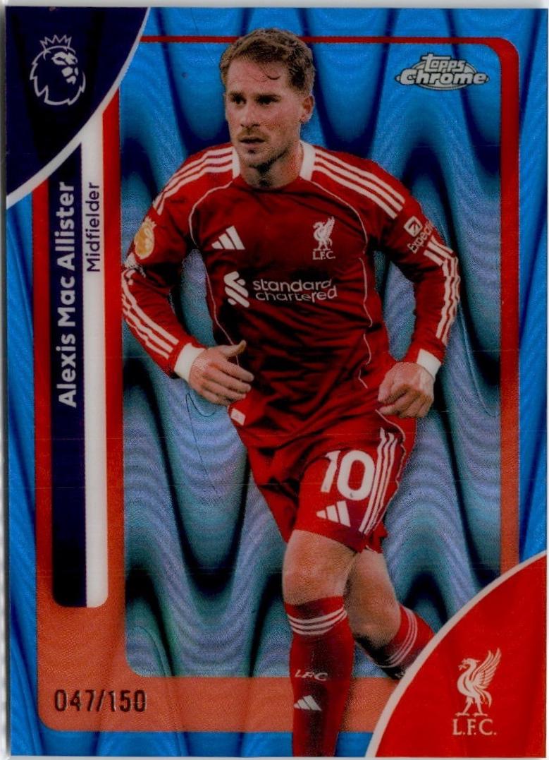 Alexis Mac Allister [Blue Refractor] #115