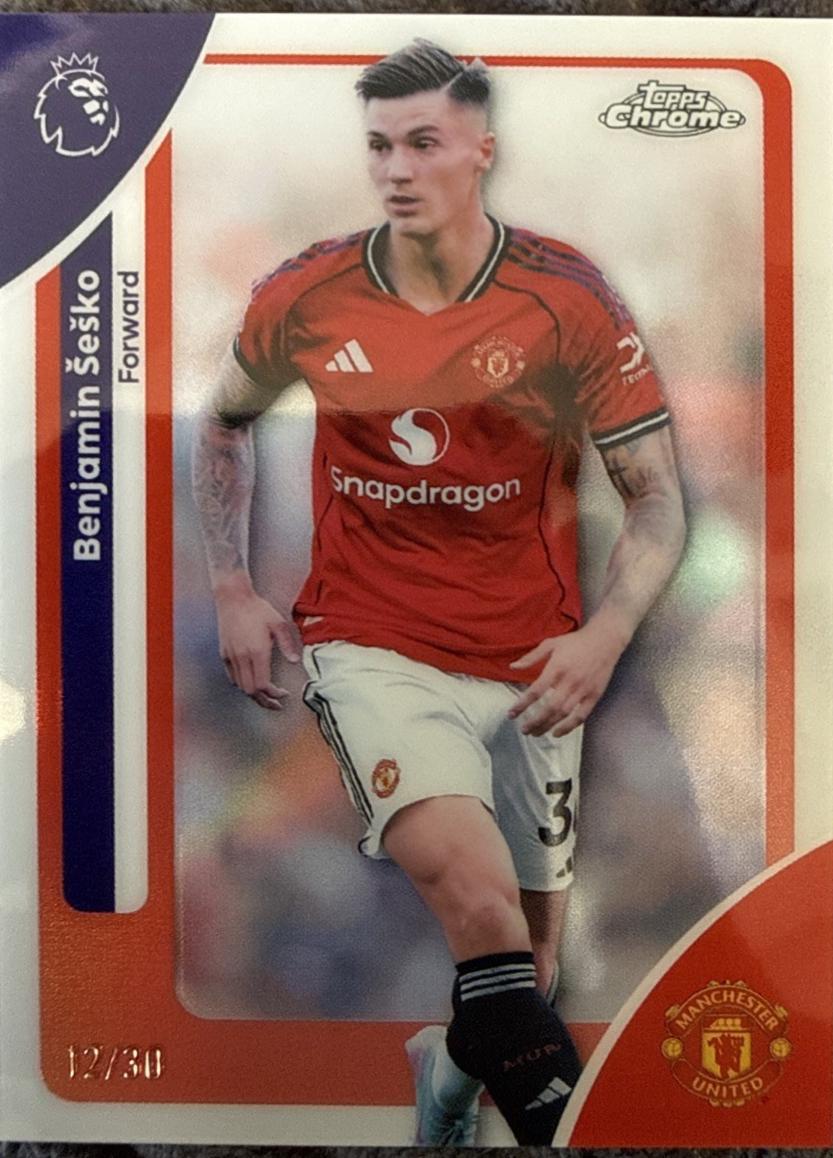 Benjamin Sesko [White Refractor] #137