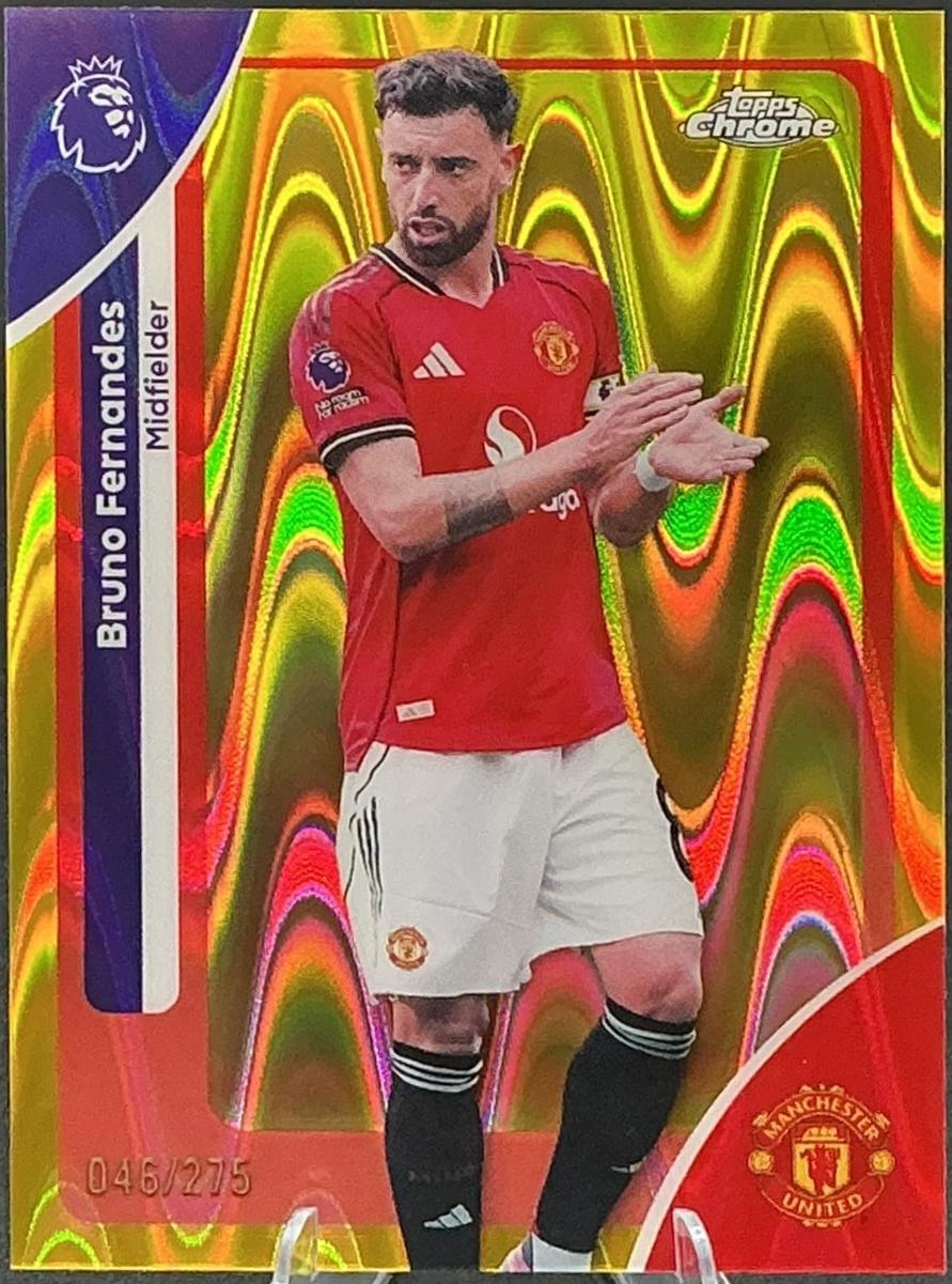 Bruno Fernandes [Yellow Refractor] #135