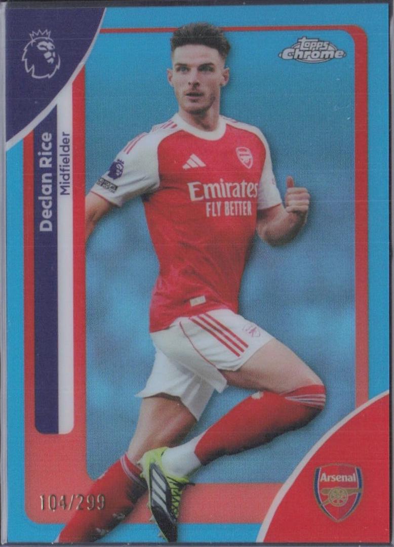 Declan Rice [Teal Refractor] #14