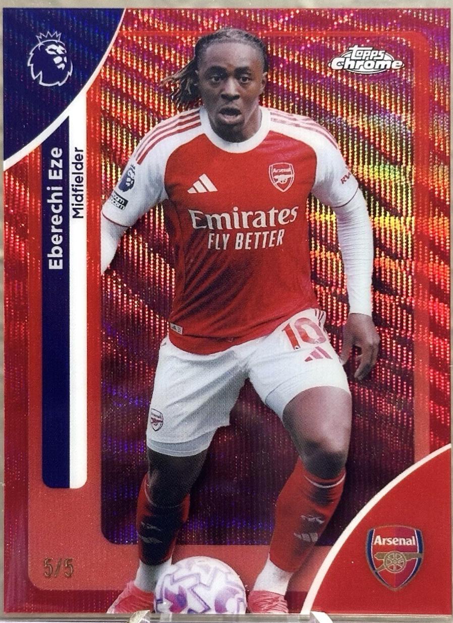 Eberechi Eze [Red Wave Refractor] #11