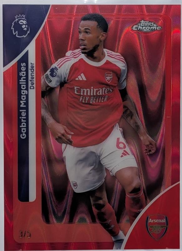 Gabriel Magalhaes [Red Wave Refractor] #16