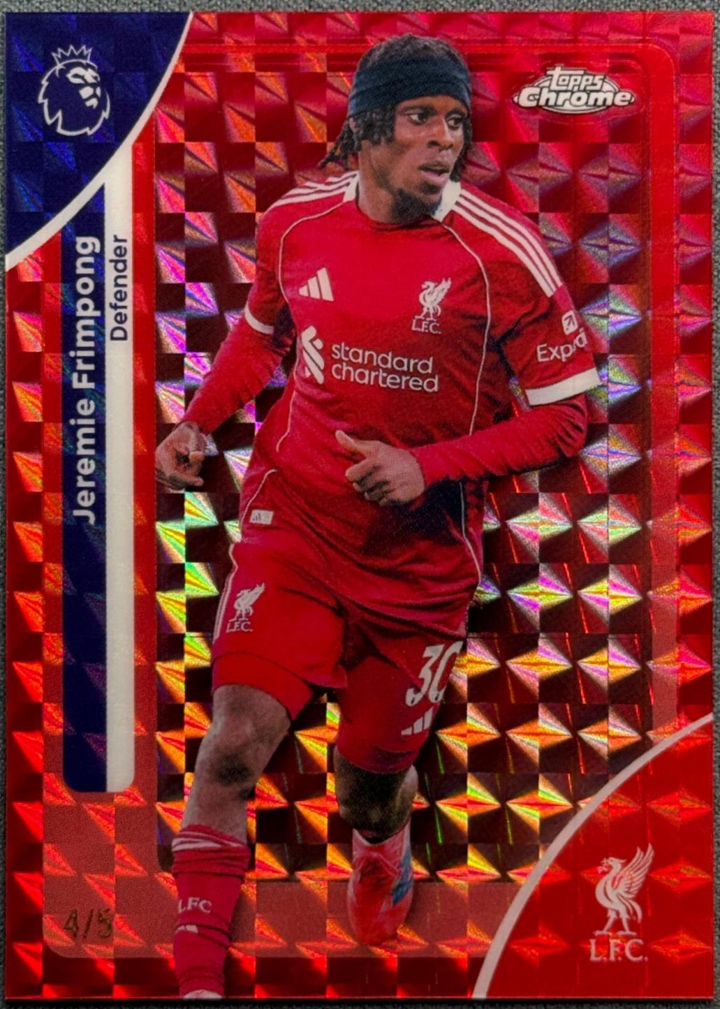 Jeremie Frimpong [Red Geometric] #114