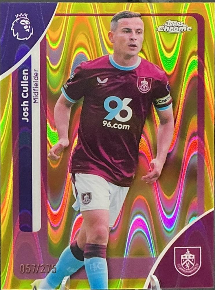Josh Cullen [Yellow Refractor] #56