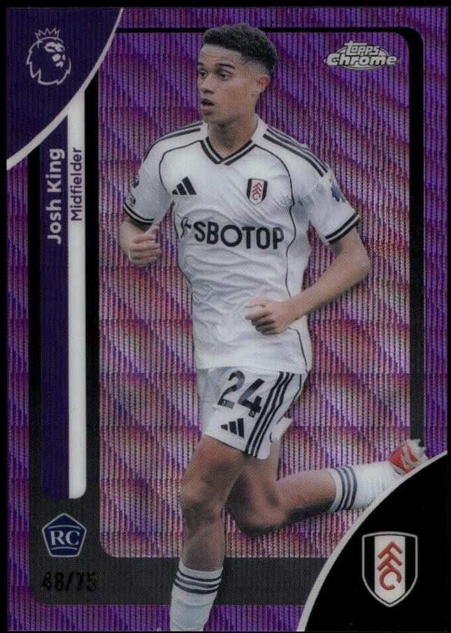 Josh King [Purple Wave Refractor] #91
