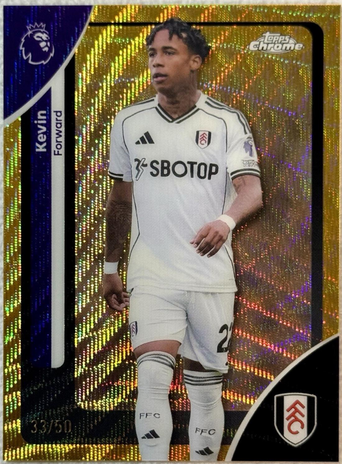 Kevin [Gold Wave Refractor] #99
