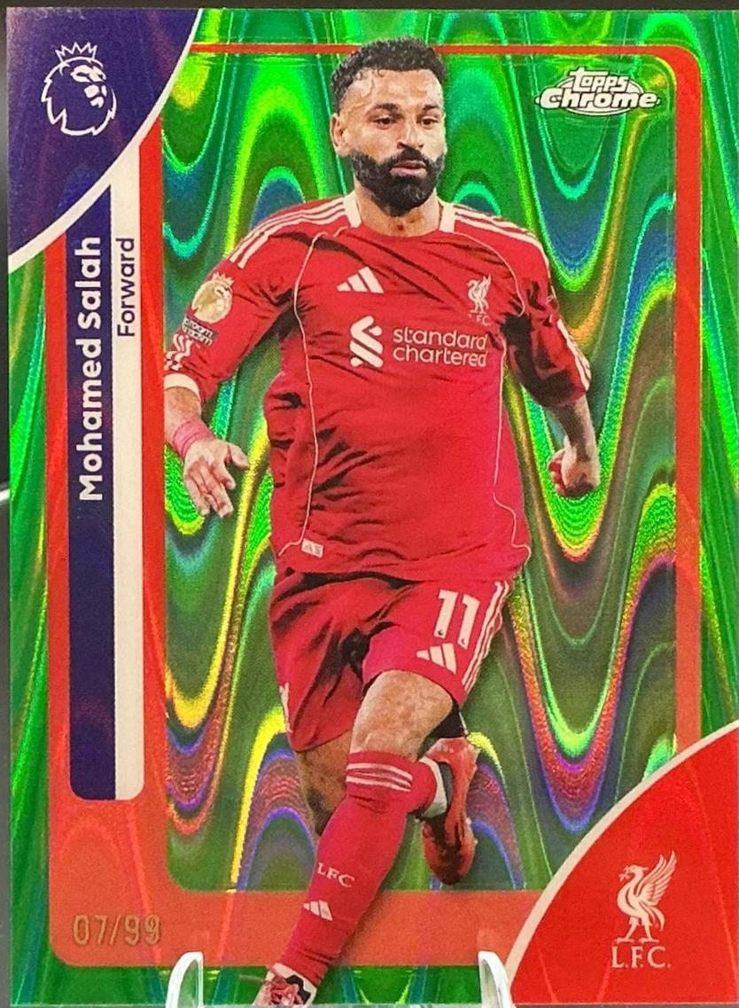 Mohamed Salah [Green Refractor] #118