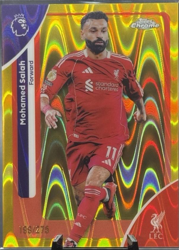 Mohamed Salah [Yellow Refractor] #118