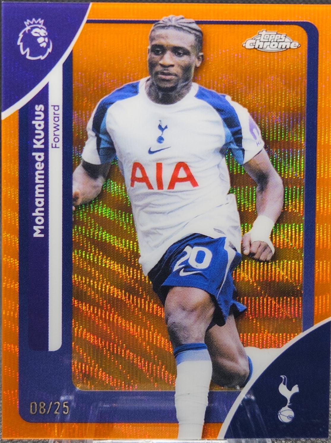 Mohammed Kudus [Orange Wave Refractor] #176