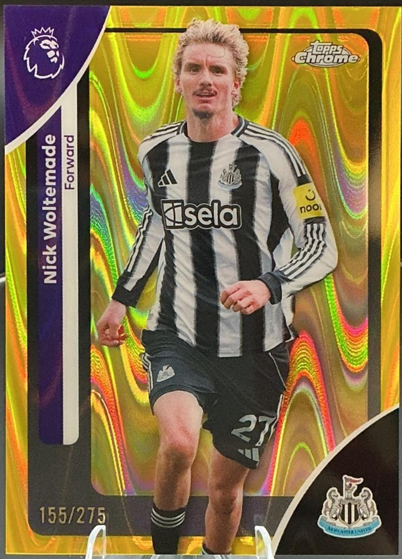 Nick Woltemade [Yellow Refractor] #145