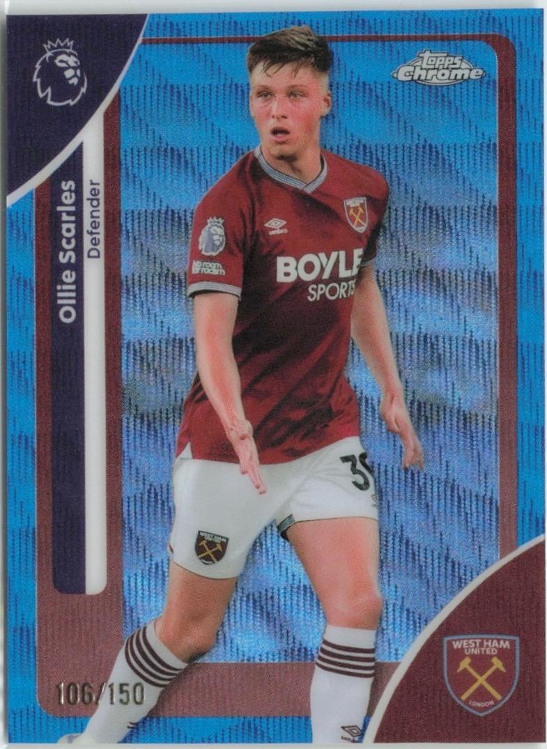 Ollie Scarles [Blue Wave Refractor] #189
