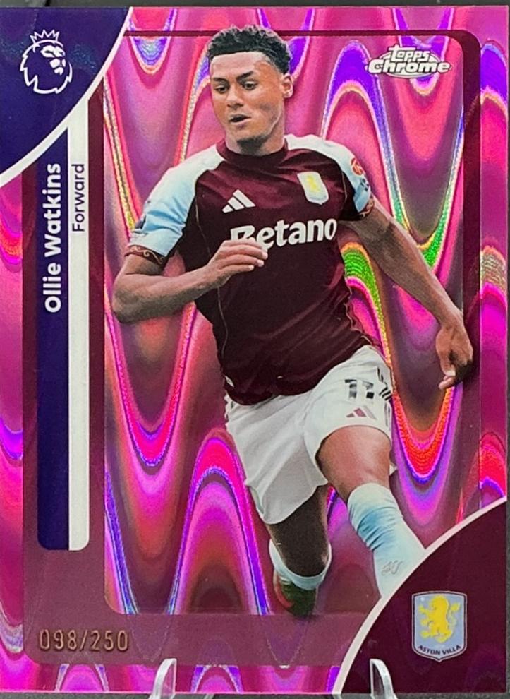 Ollie Watkins [Pink Refractor] #23