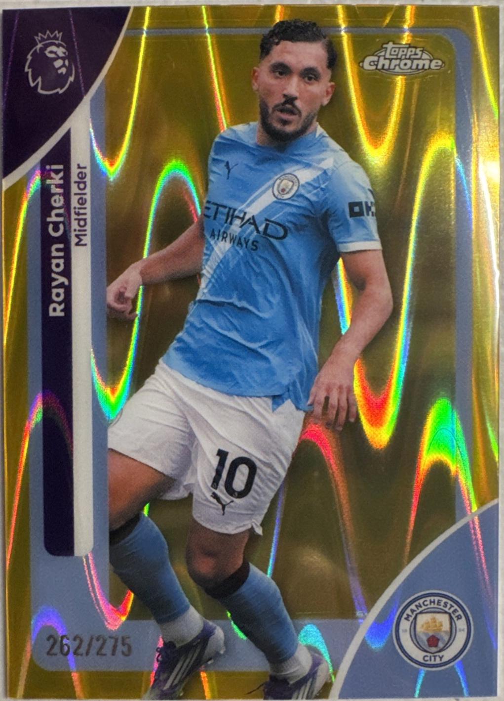 Rayan Cherki [Yellow Refractor] #126