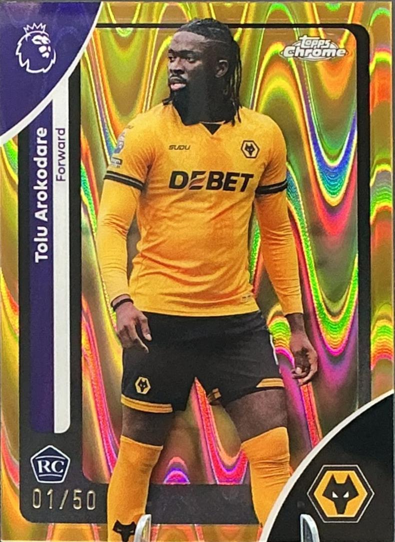 Tolu Arokodare [Gold Refractor] #191