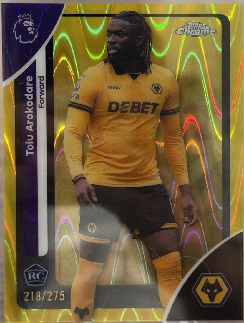 Tolu Arokodare [Yellow RayWave Refractor] #191