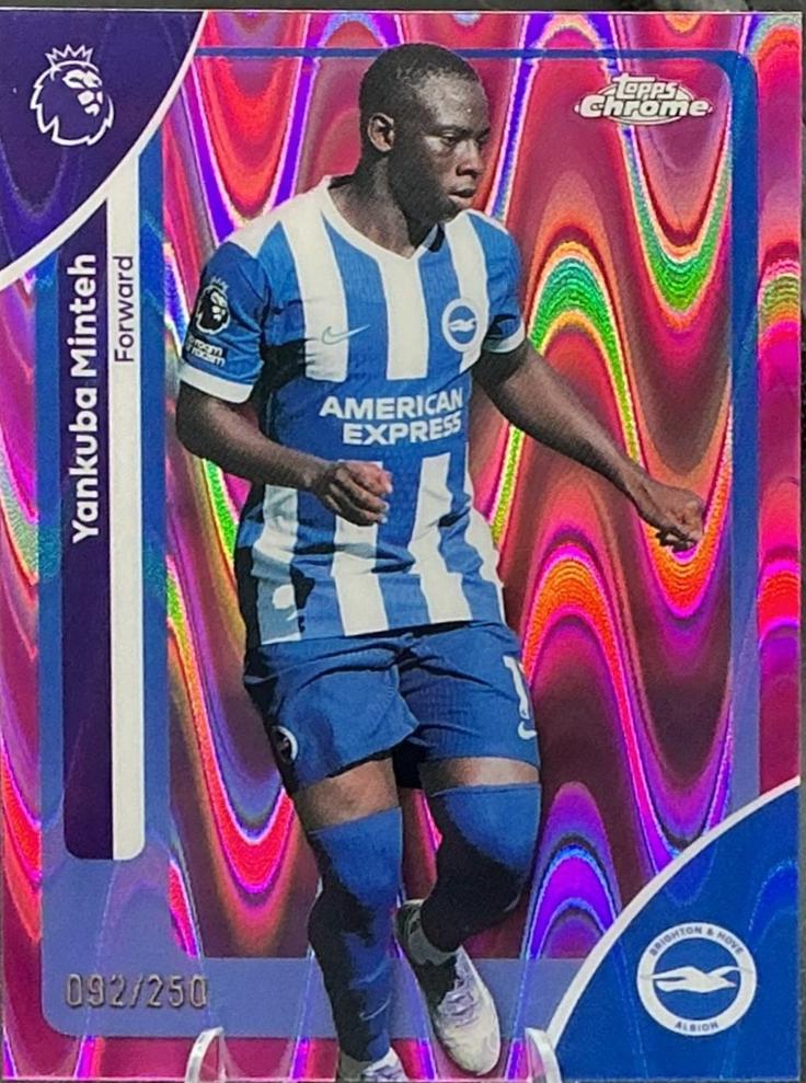 Yankuba Minteh [Pink Refractor] #47