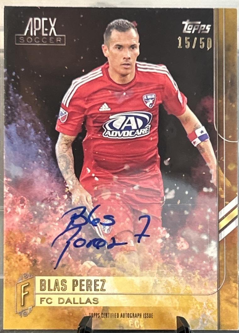 Blas Perez [Gold Autograph] #64