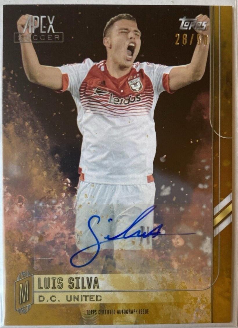 Luis Silva [Gold Autograph] #19