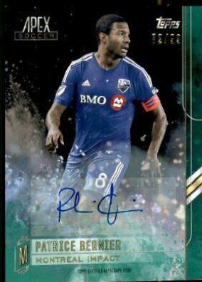 Patrice Bernier [Green Autograph] #80